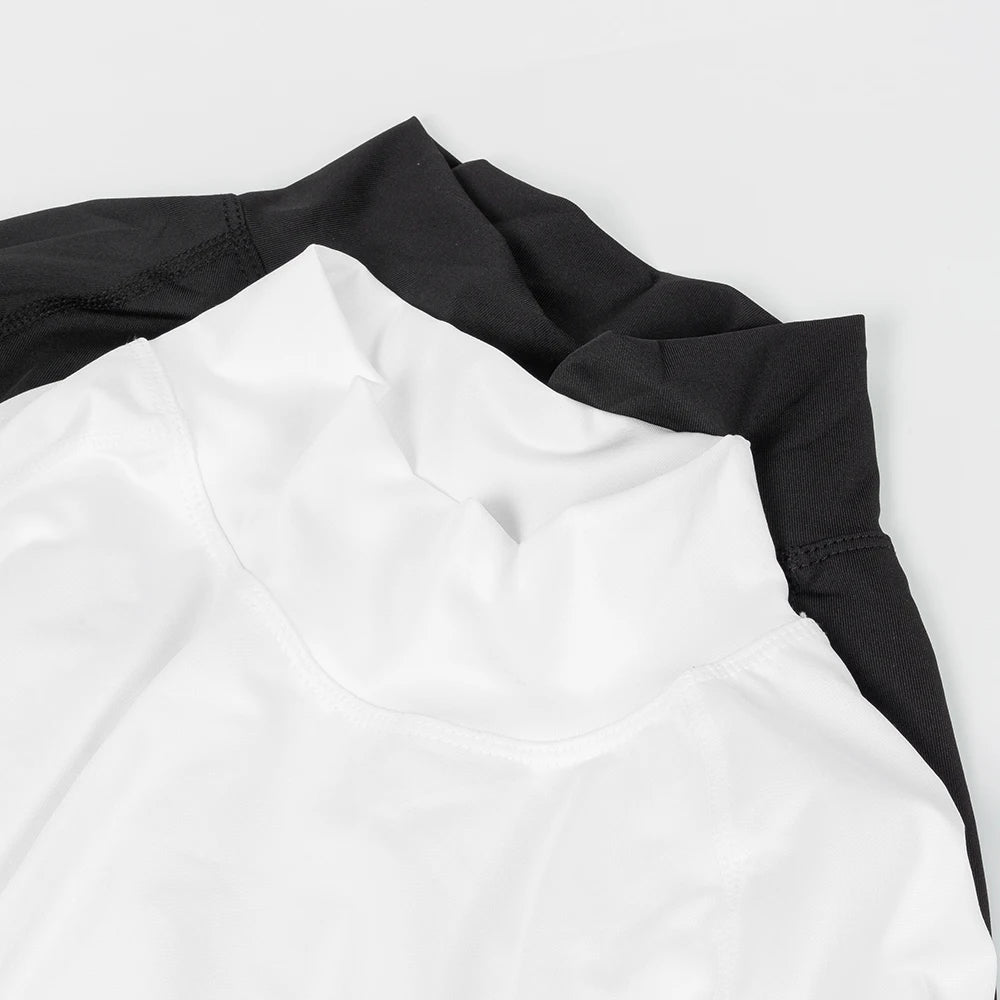 Men's Compression Turtleneck Shirt – Moisture-Wicking, Quick-Dry Fitness Base Layer