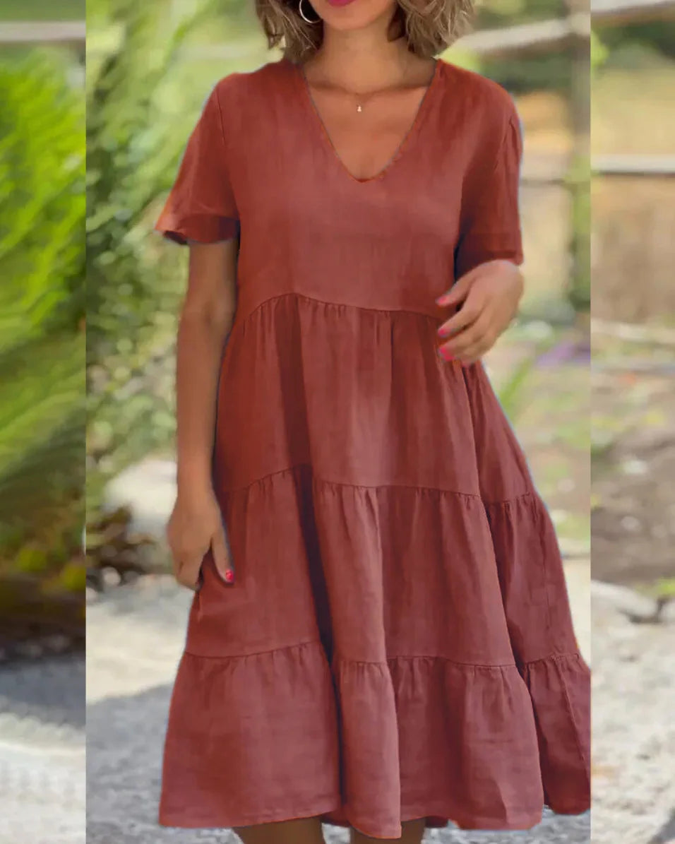 Casual Knee-Length Dress for Women