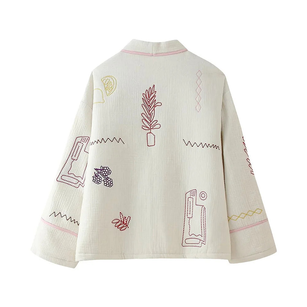 Women's Elegant Embroidered Designer Jacket