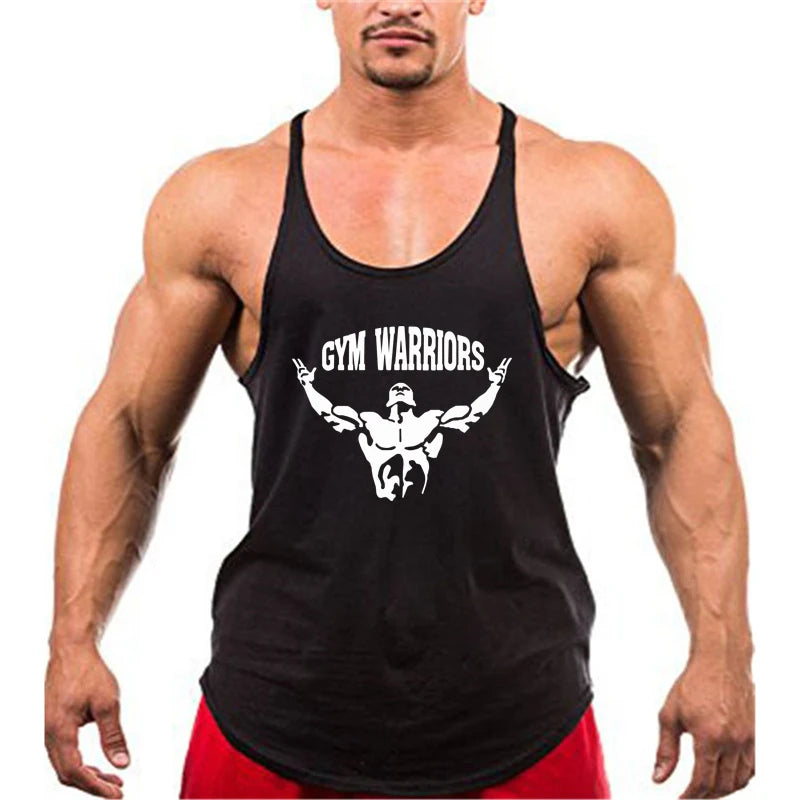 Men's Fitness Tank Top - Sleeveless Bodybuilding Vest