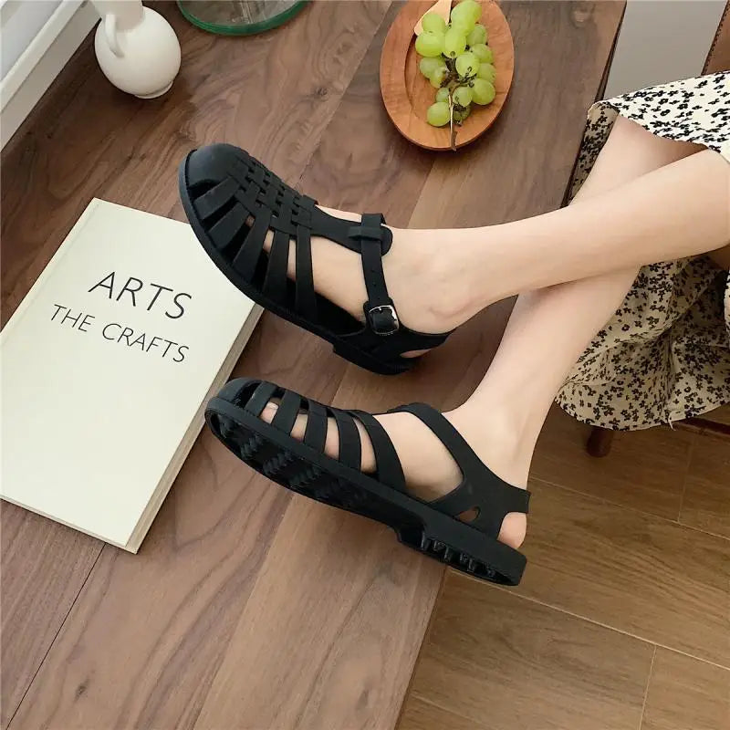 Women's Gladiator Style Summer PVC Sandals
