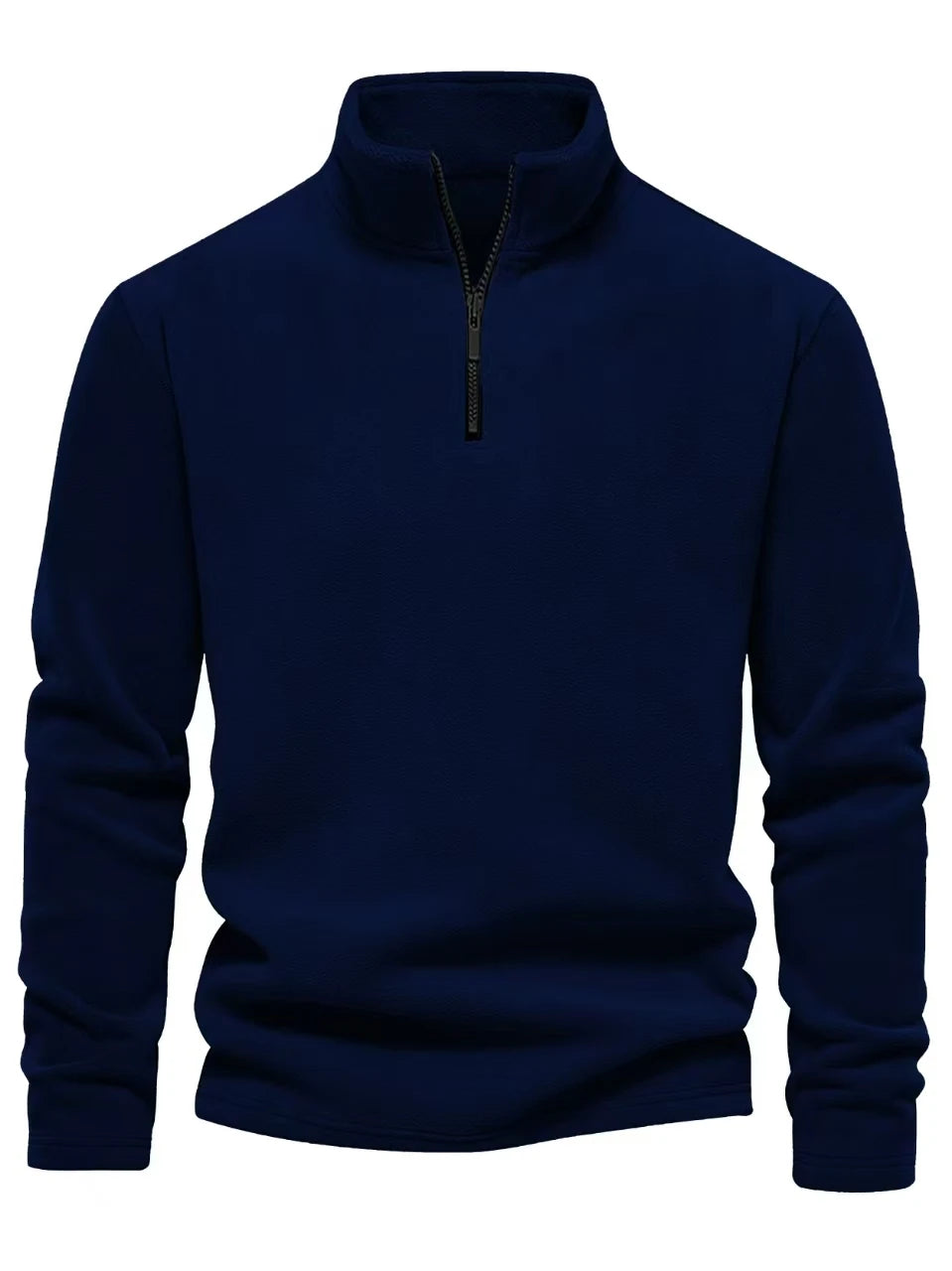 Men's Thickened Warm Fleece Zipper Sweater