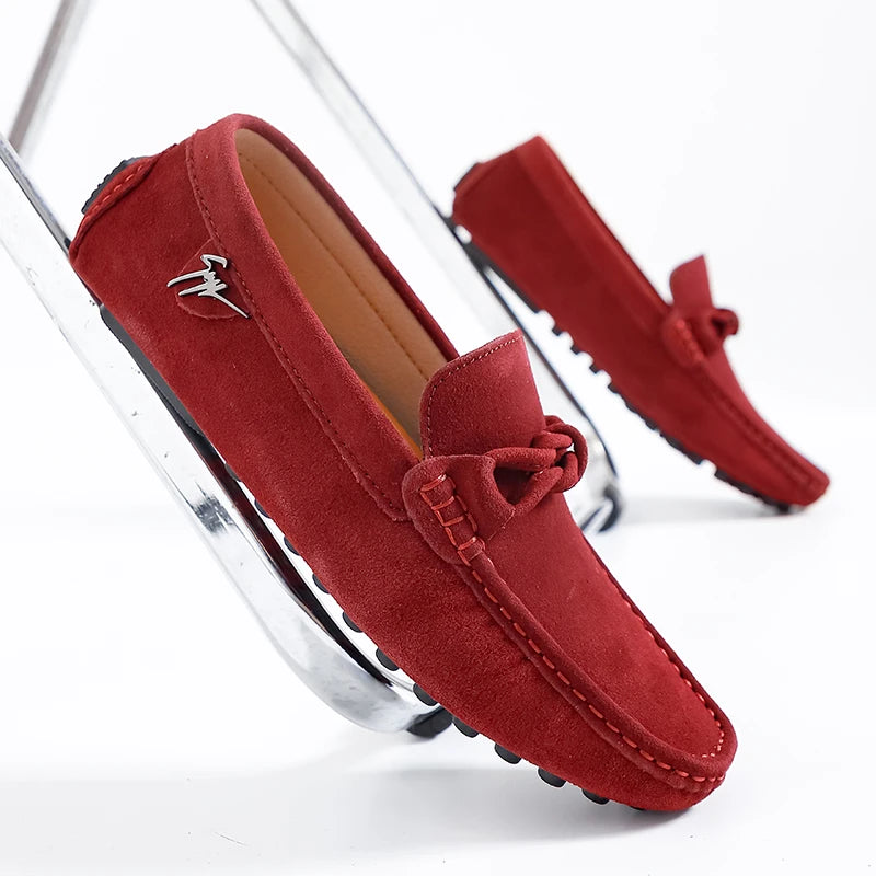 Men's Genuine Leather Anti-Slip Shoes - Durable, Stylish Footwear for Men