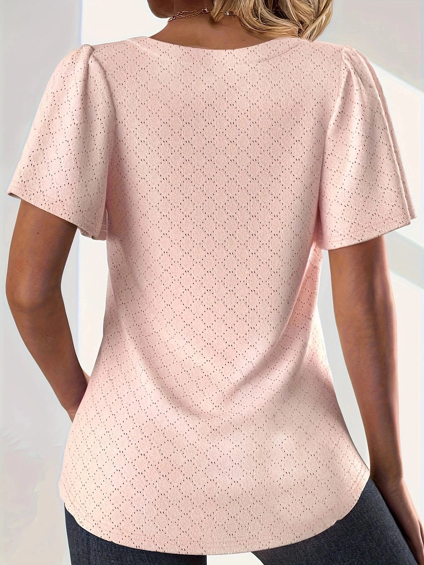 Stylish Women's Versatile Blouse with Loose Ruffle Sleeves