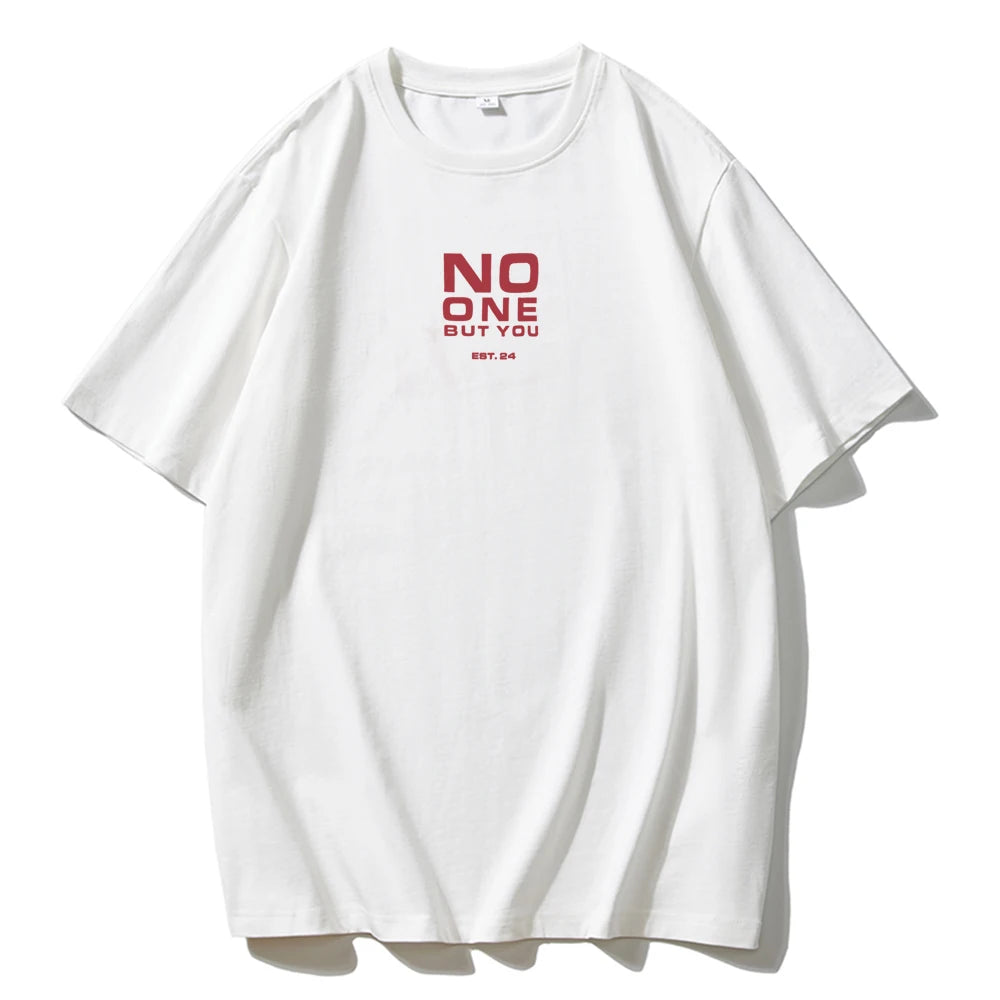 Women's Hirsionsan 'No One But You' Graphic T-Shirt - Soft Cotton Loose Fit