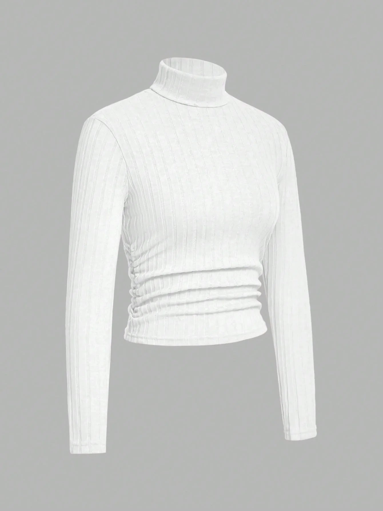 Women's Long Sleeve Slim Fit Turtleneck Sweater