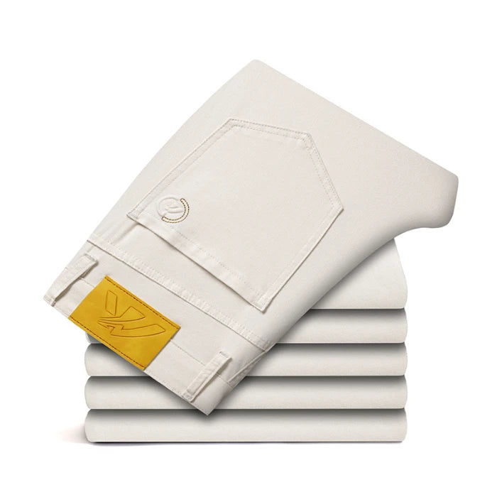 Men's Casual Straight Fit Stretch Cotton Pants