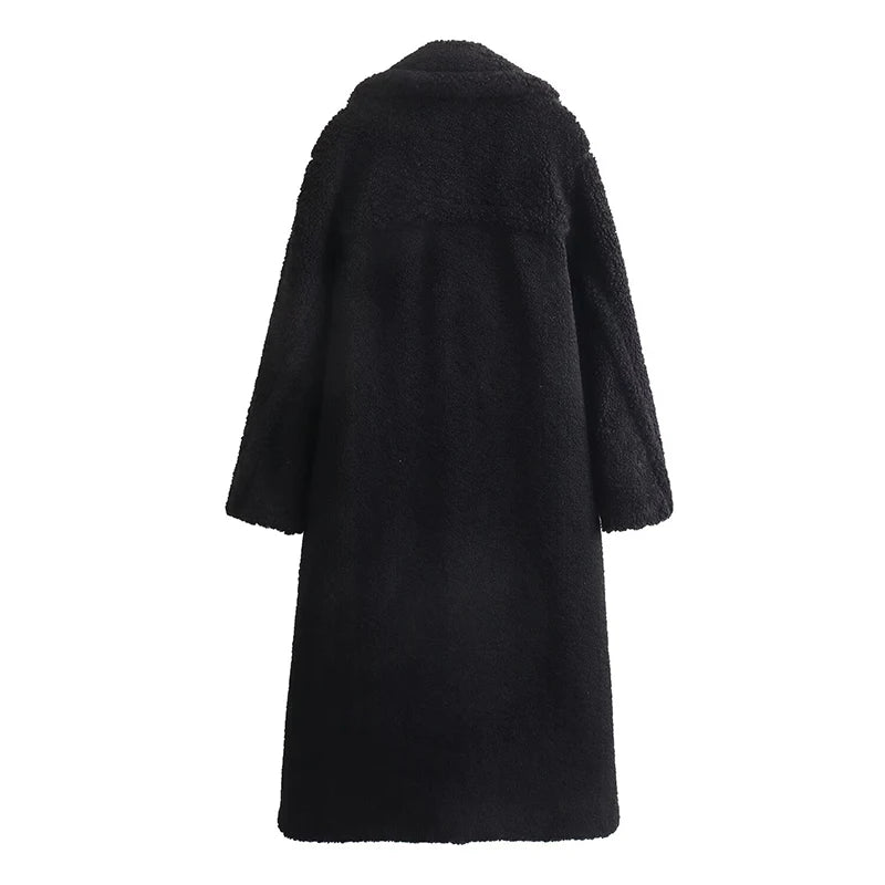 Women's Thick Warm Long Trench Coat
