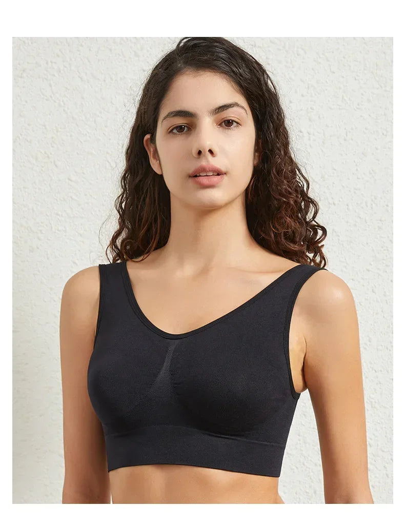 Women's Push-Up Sports Bra - Breathable, Wire-Free, Pad Free - Various Colors