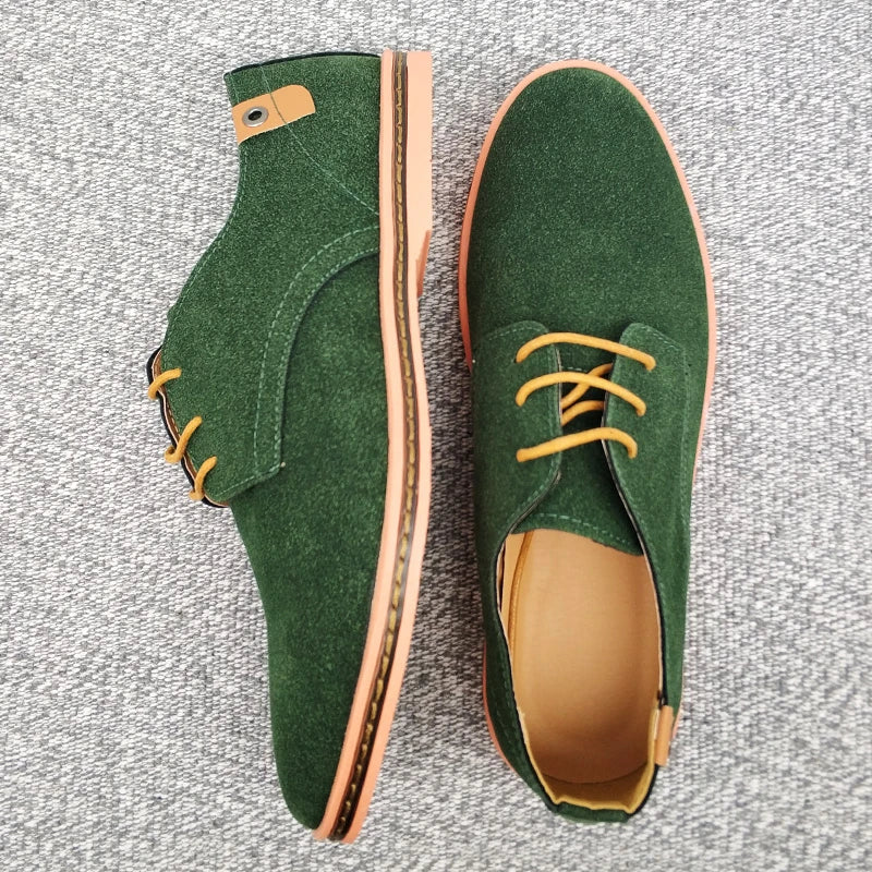 Men's Classic Oxford Casual Suede Shoes- Various Colors