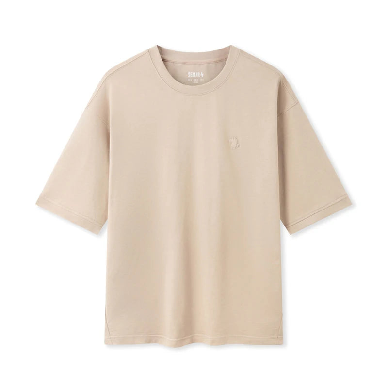Semir Men's Slim Fit Plain T-Shirt - Comfortable Casual Wear