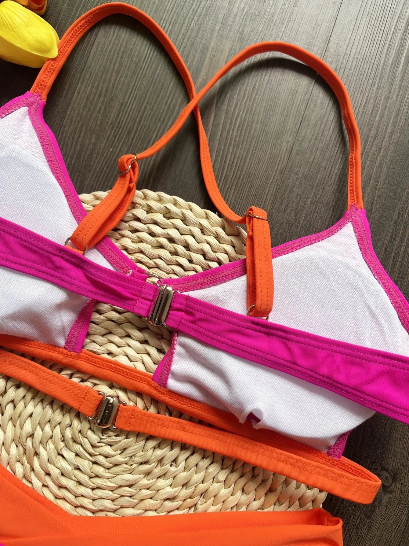 Women's Brazilian Two-Piece Triangle Thong Bikini Set
