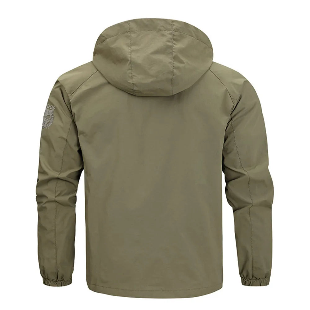 Lightweight Quick-Dry Hooded Jacket for Men- Various Colors