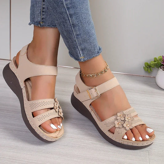 Women's Platform Gladiator Wedge Sandals