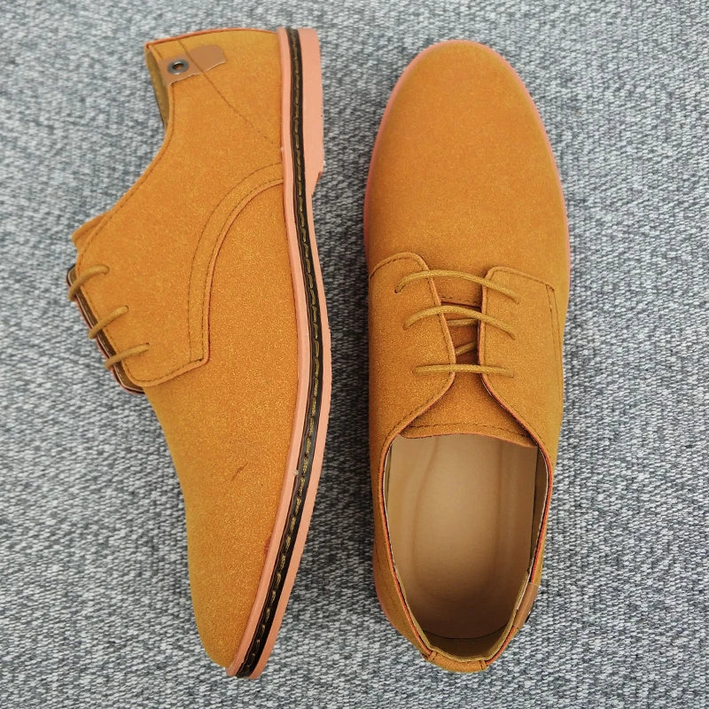 Men's Classic Oxford Casual Suede Shoes- Various Colors