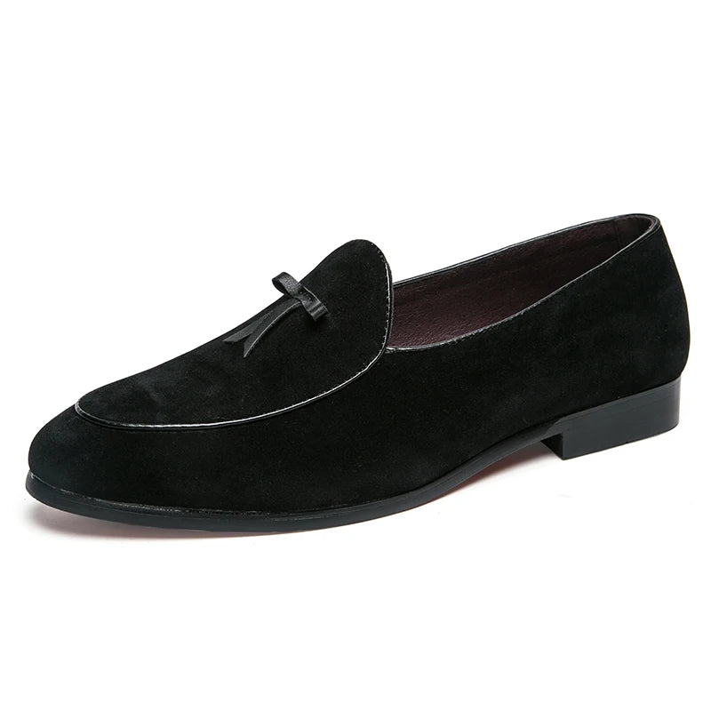 Men's Suede Slip-On Loafers - Stylish and Comfortable Men's Loafers