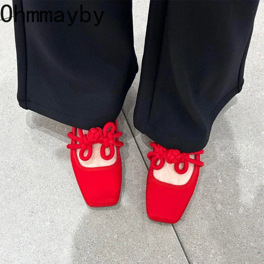 Elegant Women’s Satin Mary Jane Shoes