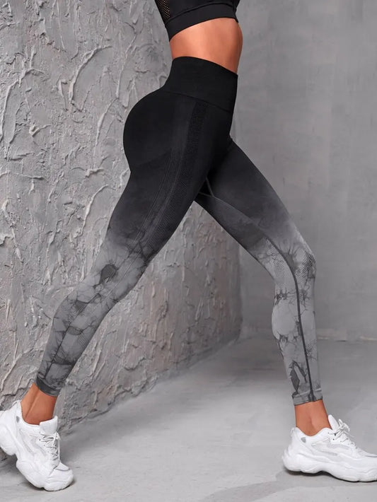 Women's High Waist Scrunch Seamless Push Up Leggings