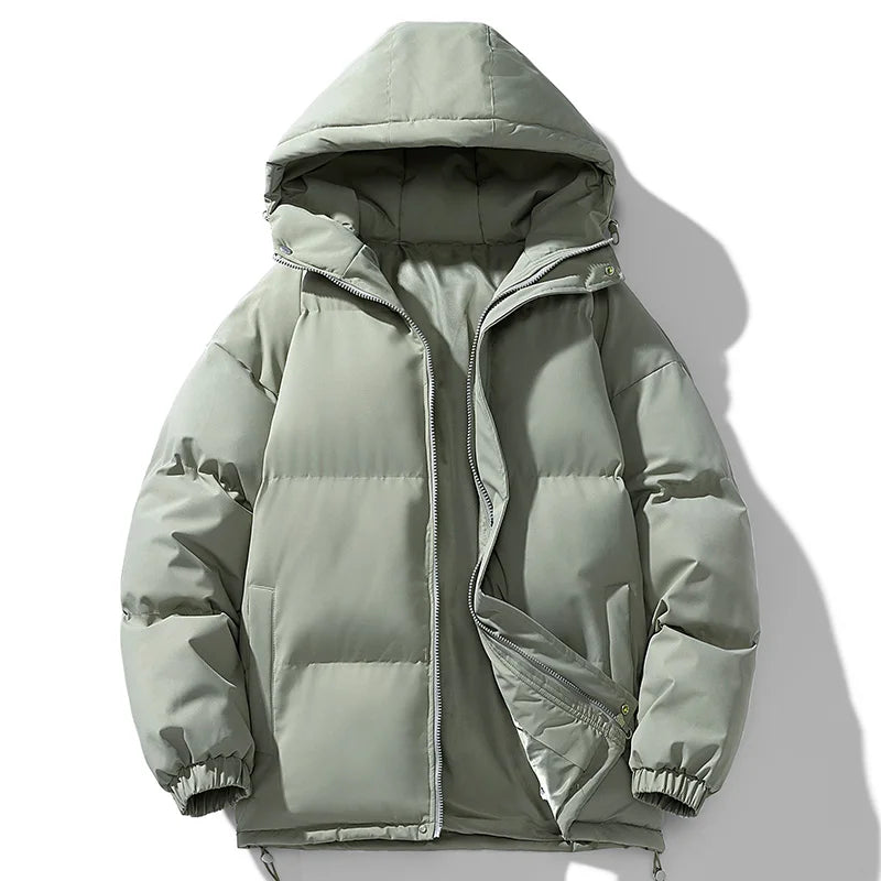 Unisex Parka Jacket with Detachable Hood - Various Colors