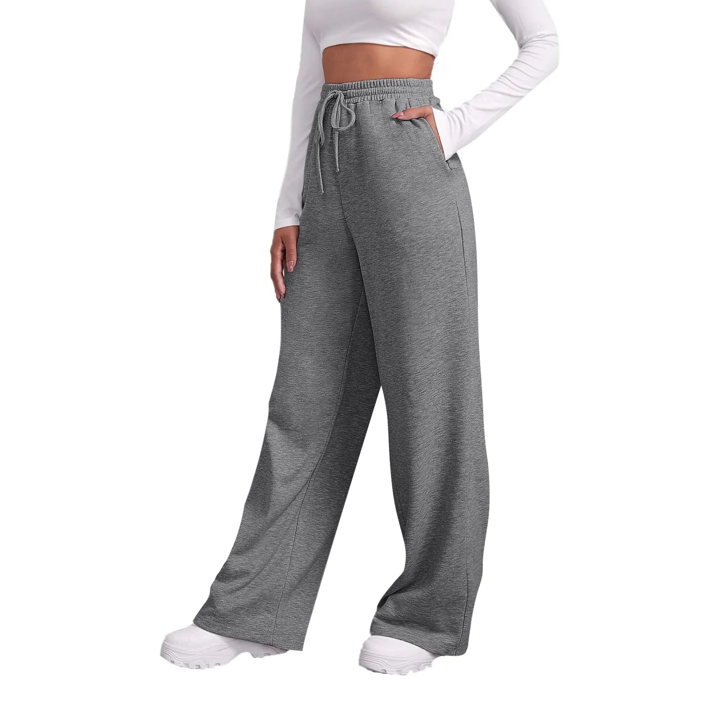 Women's Wide-Leg Sweatpants - Comfortable & Stylish Joggers for Women