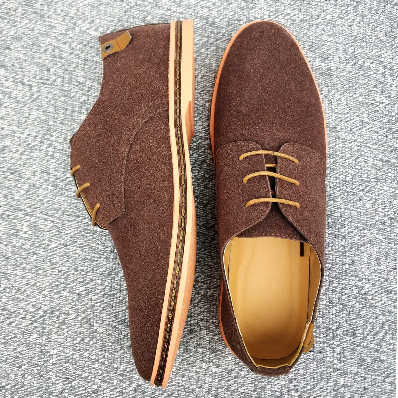 Men's Classic Oxford Casual Suede Shoes- Various Colors