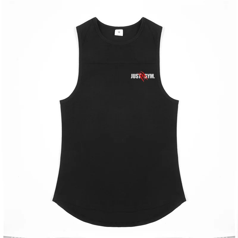 Gym Bodybuilding Casual Breathable Cotton tank top