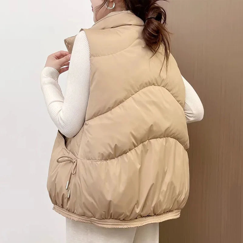Women's Waistcoat Vest - Versatile & Warm Women's Jacket