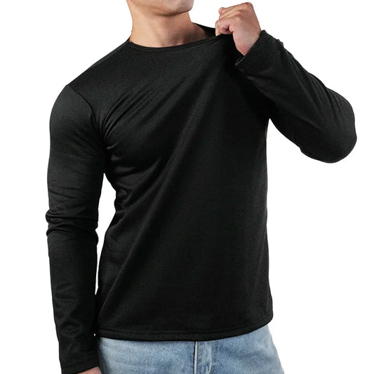 Men's Long Sleeve Thick Casual Sweater