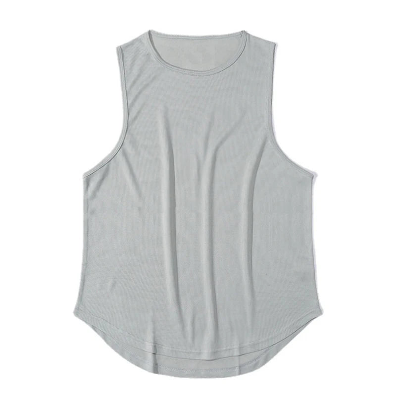 Men's Loose-Fit Breathable Mesh Tank Top -  Various Colors