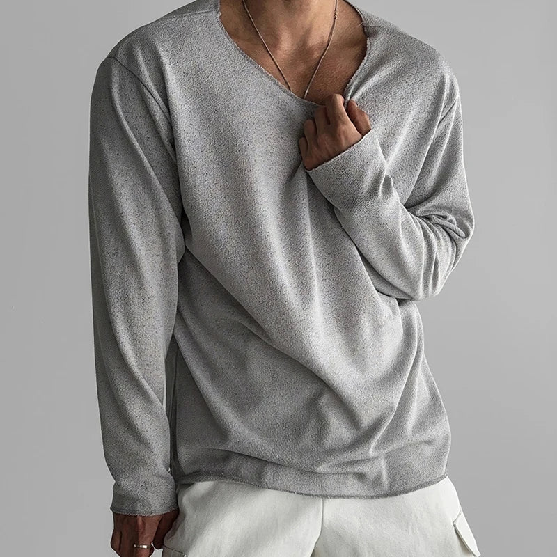 Men's Long Sleeve Knit Sweater