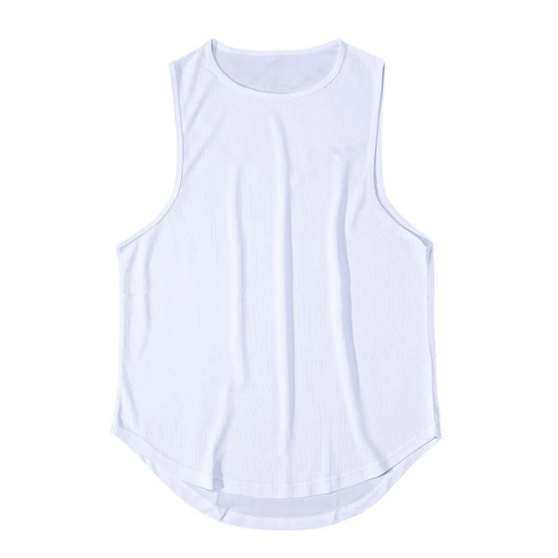 Men's Loose-Fit Breathable Mesh Tank Top -  Various Colors