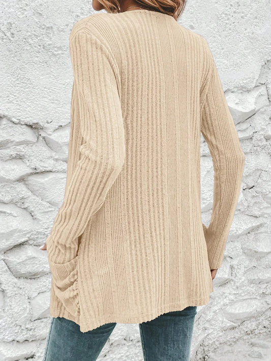 Women's Knitted Cardigan - Elegant Casual Style