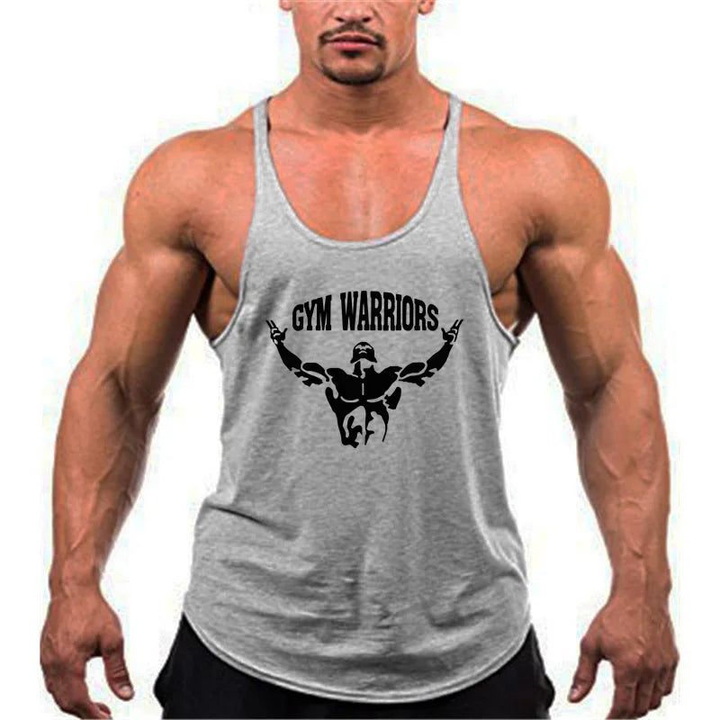 Men's Fitness Tank Top - Sleeveless Bodybuilding Vest