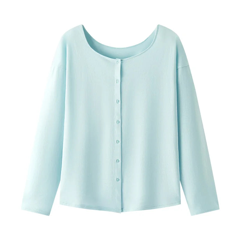 Elegant Women's Long Sleeve Loose Cardigan by Semir - Stylish & Comfortable Layering Essential