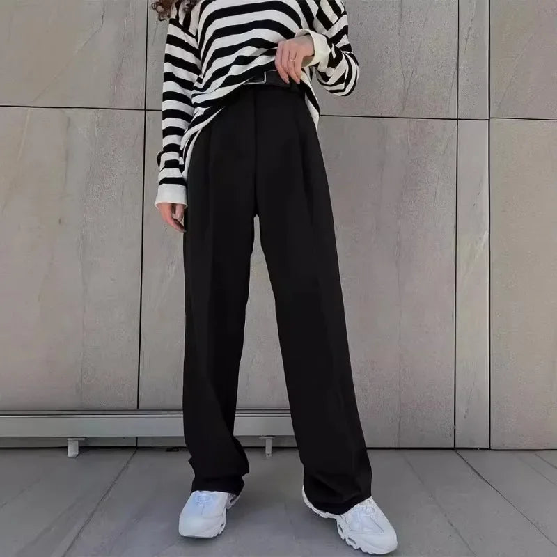 Women's Casual Loose Fit Wide Leg Pants