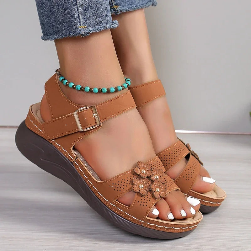 Women's Platform Gladiator Wedge Sandals
