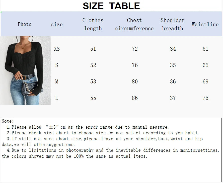 Diamond Collar Knitted Long Sleeve Sweater for Women