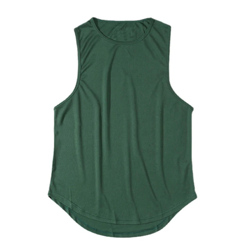 Men's Loose-Fit Breathable Mesh Tank Top -  Various Colors