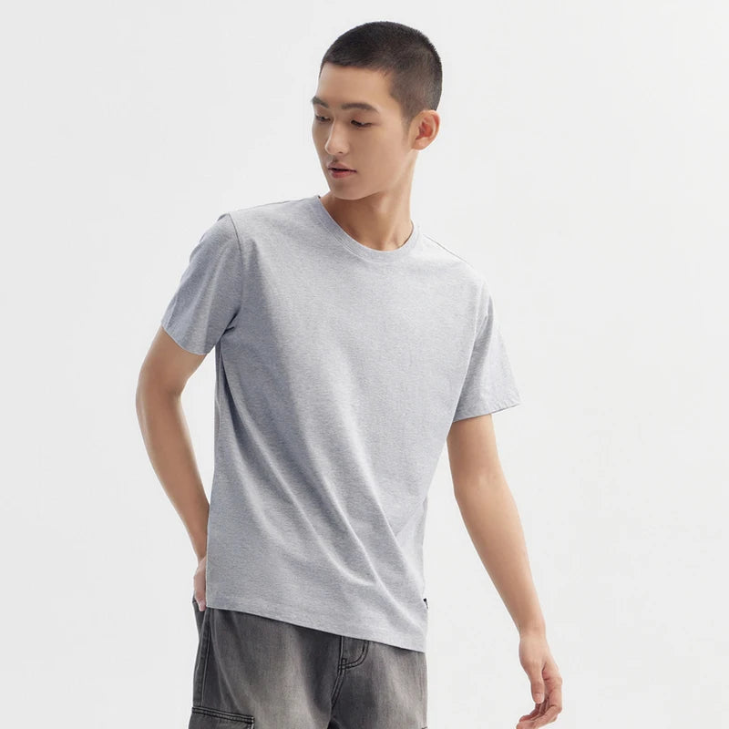 Semir Men's Slim Fit Plain T-Shirt - Comfortable Casual Wear