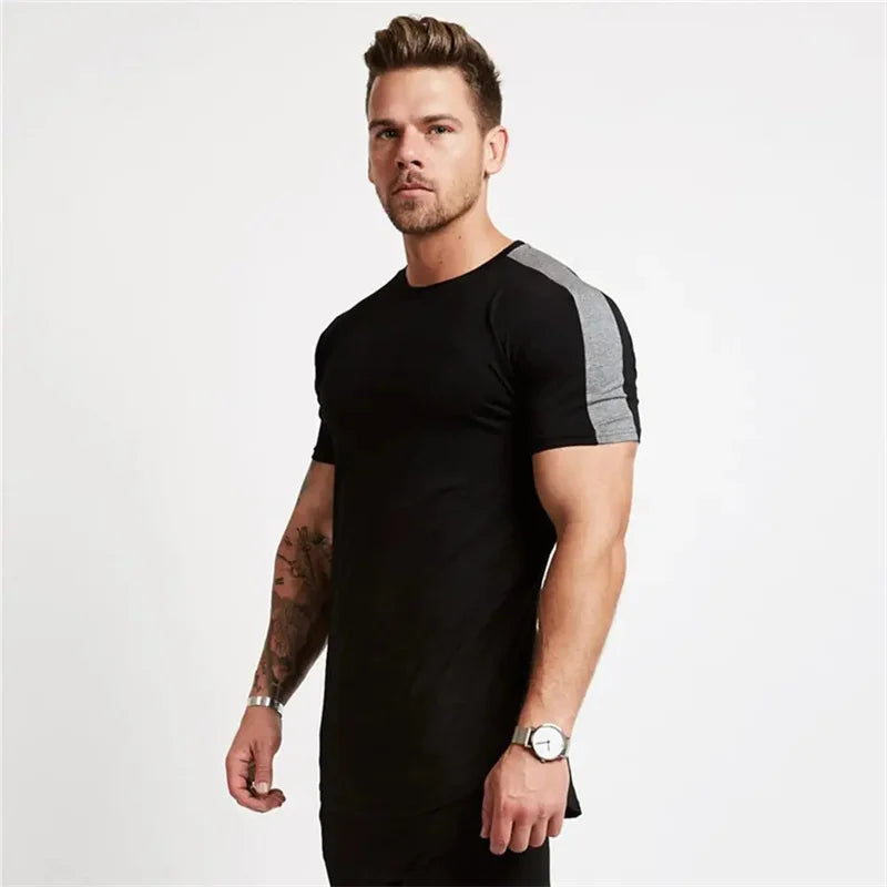 Men's Slim Fit Cotton T-Shirt - Comfortable & Stylish Men's Casual Tee