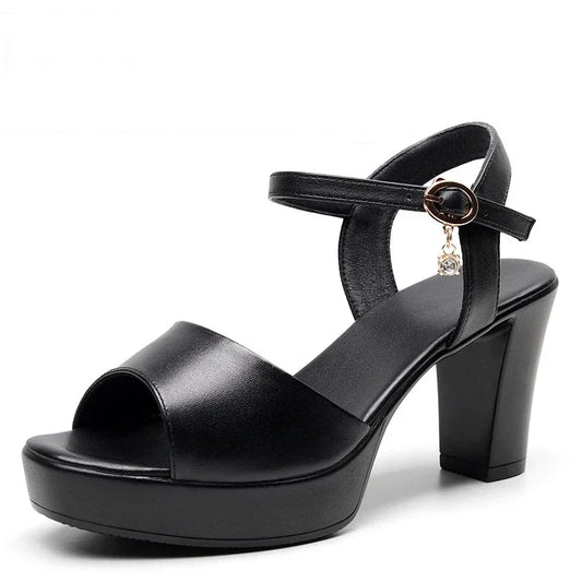 Women’s High Heels with Back Buckle