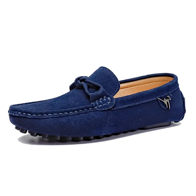 Men's Genuine Leather Anti-Slip Shoes - Durable, Stylish Footwear for Men