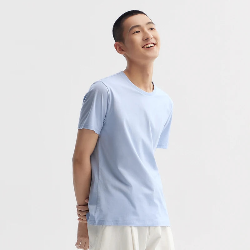 Semir Men's Slim Fit Plain T-Shirt - Comfortable Casual Wear