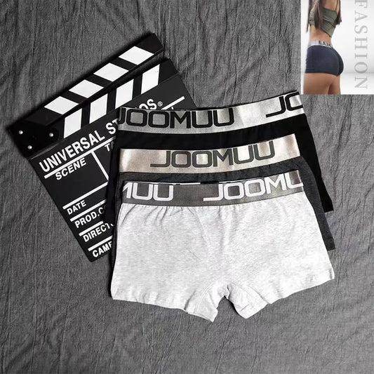 3-Pack Women's Cotton Boyshorts - Breathable, Comfortable Women's Boxer Briefs