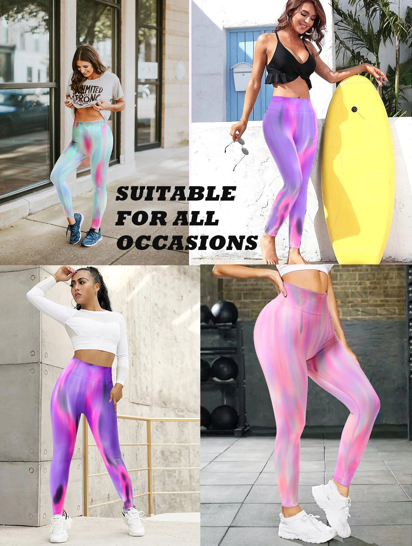 Women's Seamless Aurora High-W waist Leggings