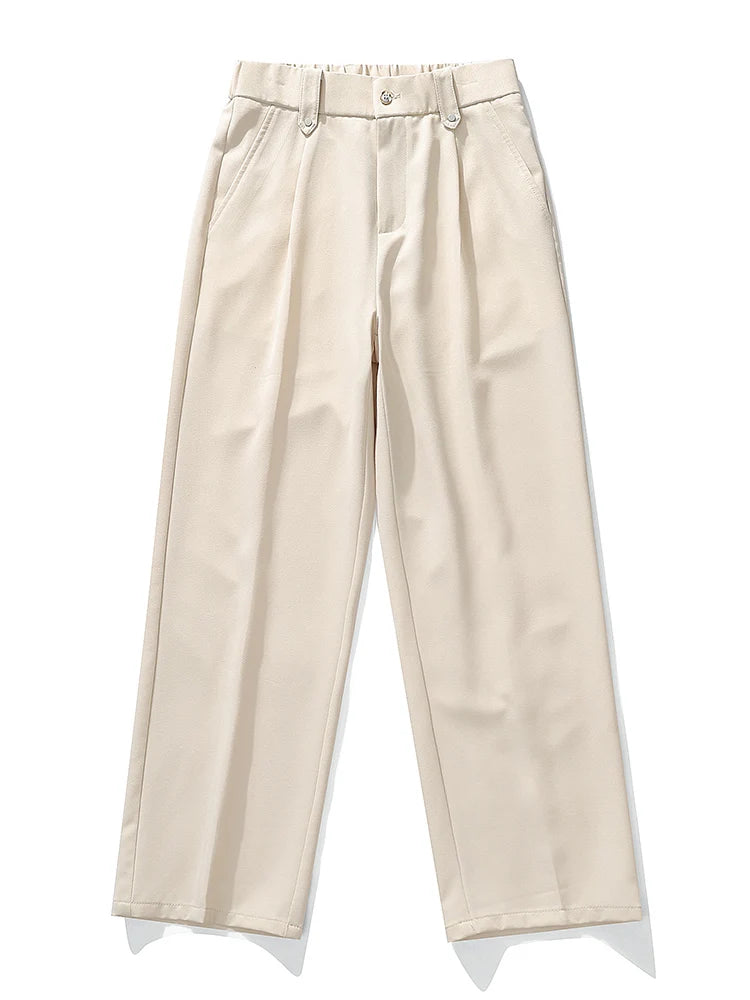 Men's Straight Fit Loose Pants – Comfortable Casual Men's Trousers for Everyday Wear