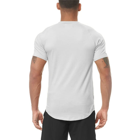 Men's Slim Fit Quick-Dry Breathable T-Shirt – Lightweight, Moisture-Wicking Activewear