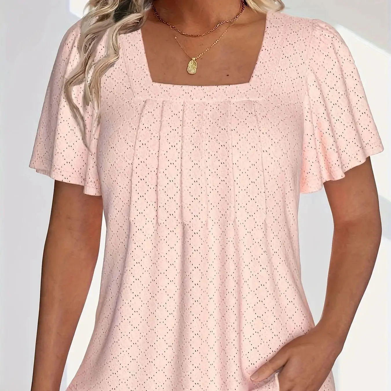 Stylish Women's Versatile Blouse with Loose Ruffle Sleeves