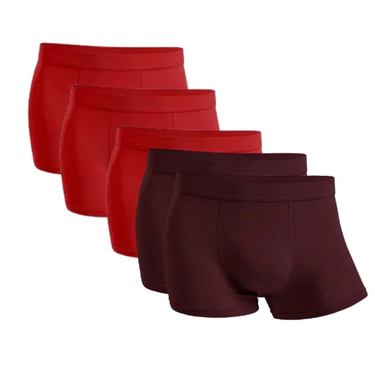 Five-Pack Bamboo Boxers for Men
