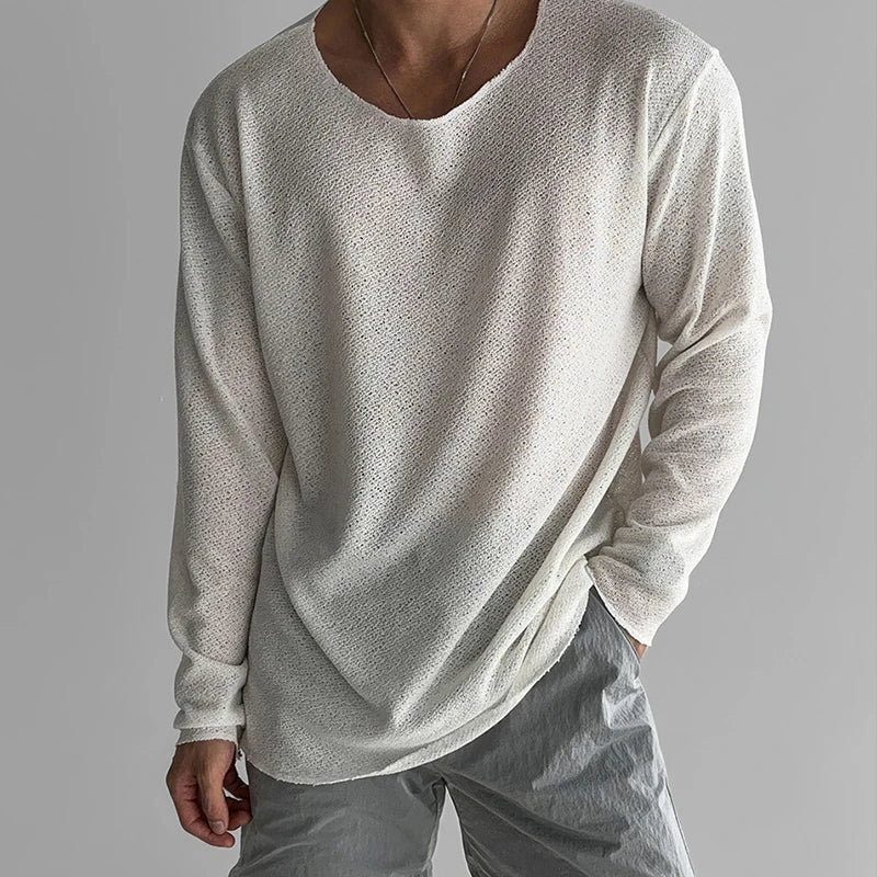 Men's Long Sleeve Knit Sweater